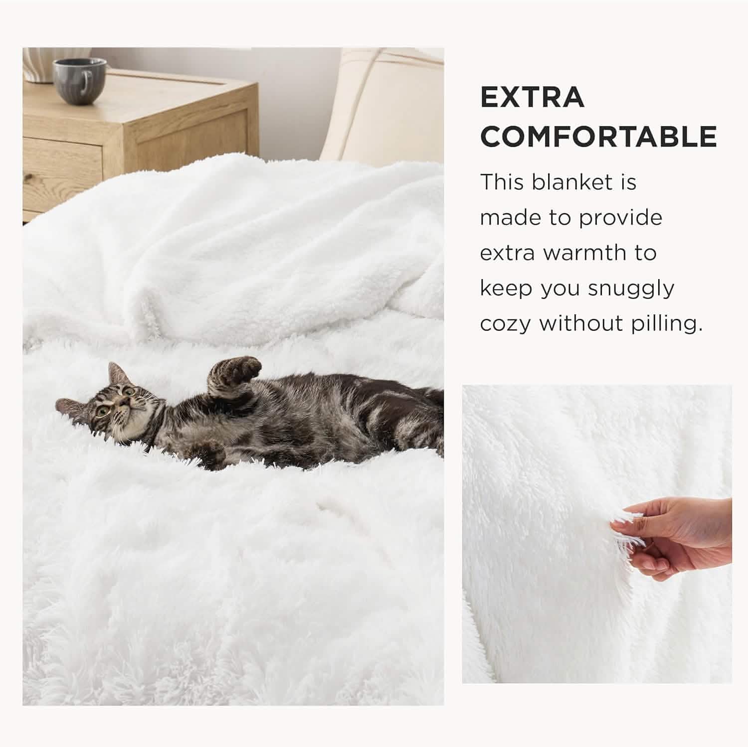 GentleSoft™ Fuzzy Faux Fur Blanket