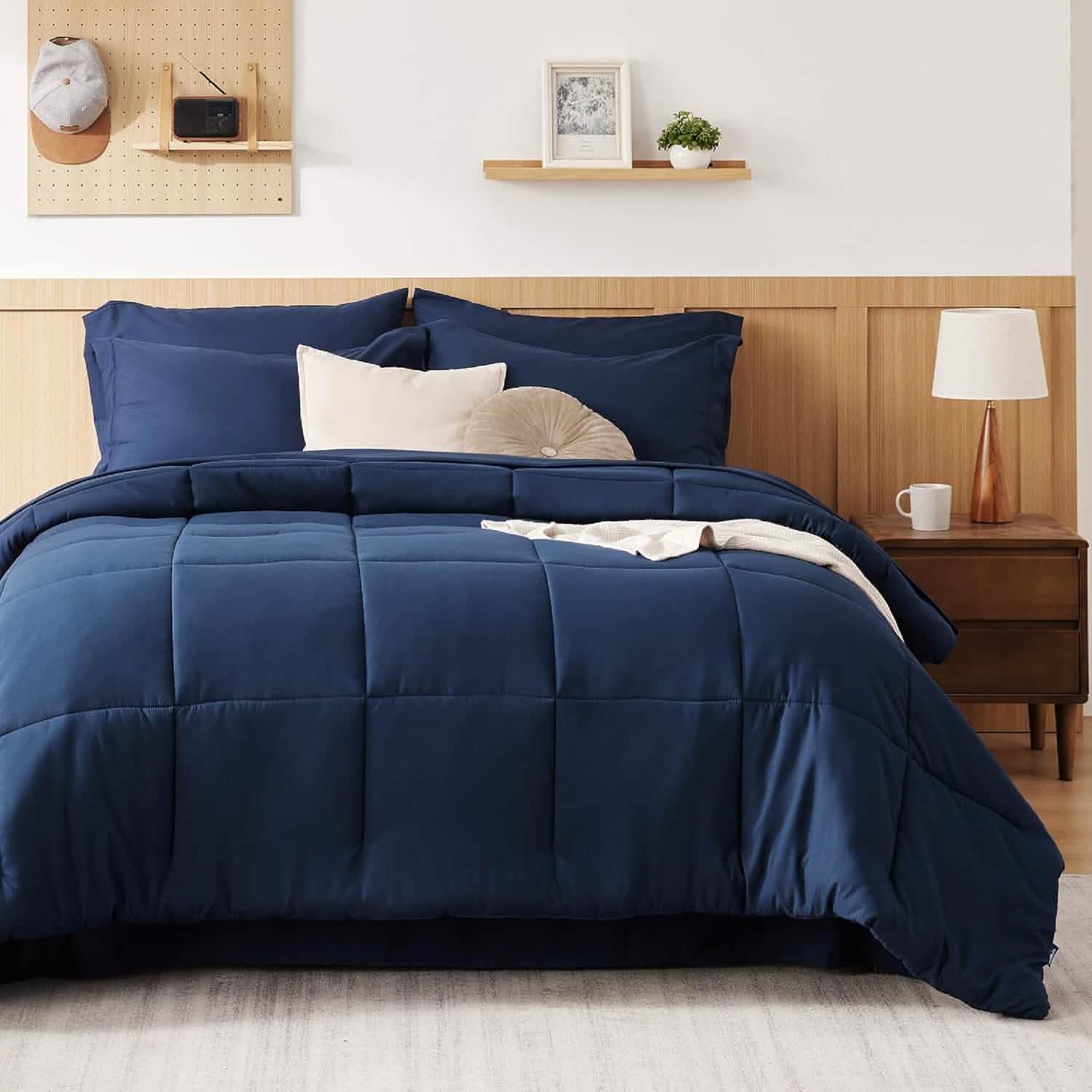 GentleSoft™ Comforter Set - 7 Pieces Solid