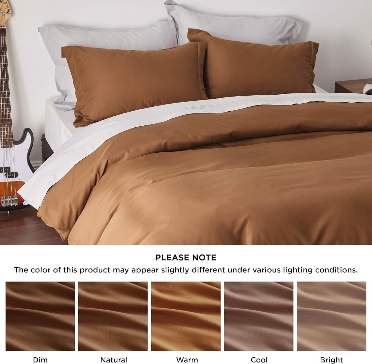 GentleSoft™ Brushed Microfiber Duvet Cover Set