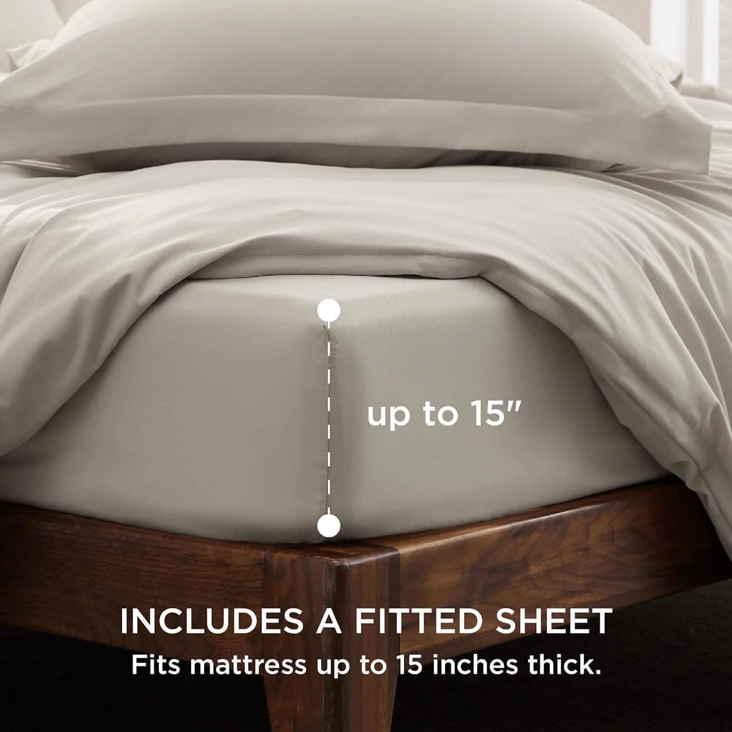 GentleSoft™ Prewashed Polyester Microfiber Duvet Cover Set