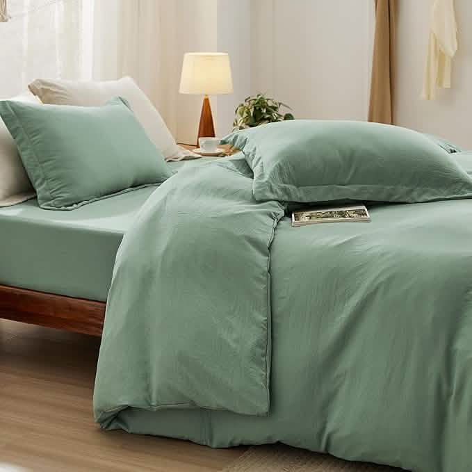 GentleSoft™ Prewashed Polyester Microfiber Duvet Cover Set