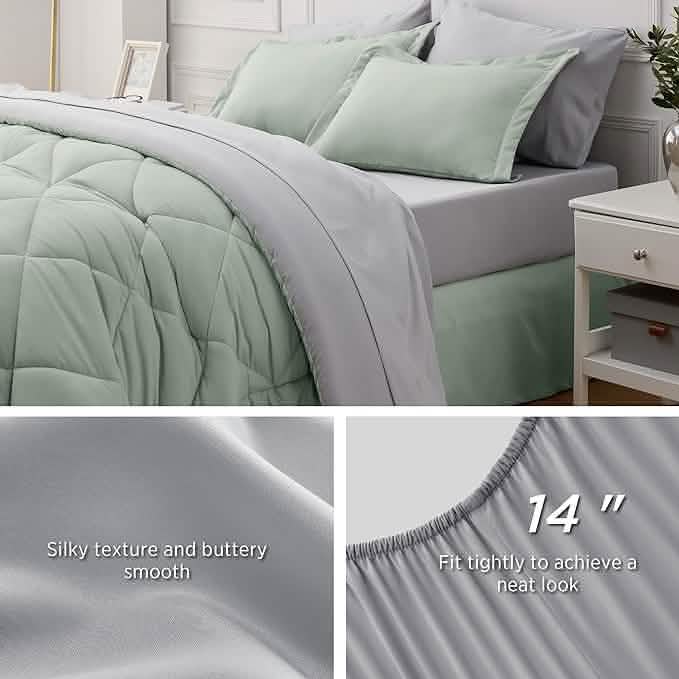 GentleSoft™ Comforter Sets Bedding In a Bag