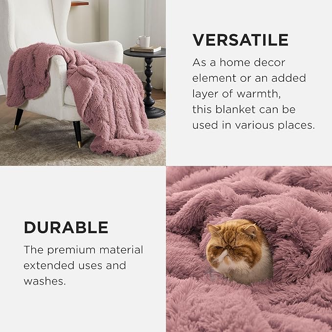 GentleSoft™ Fuzzy Faux Fur Blanket