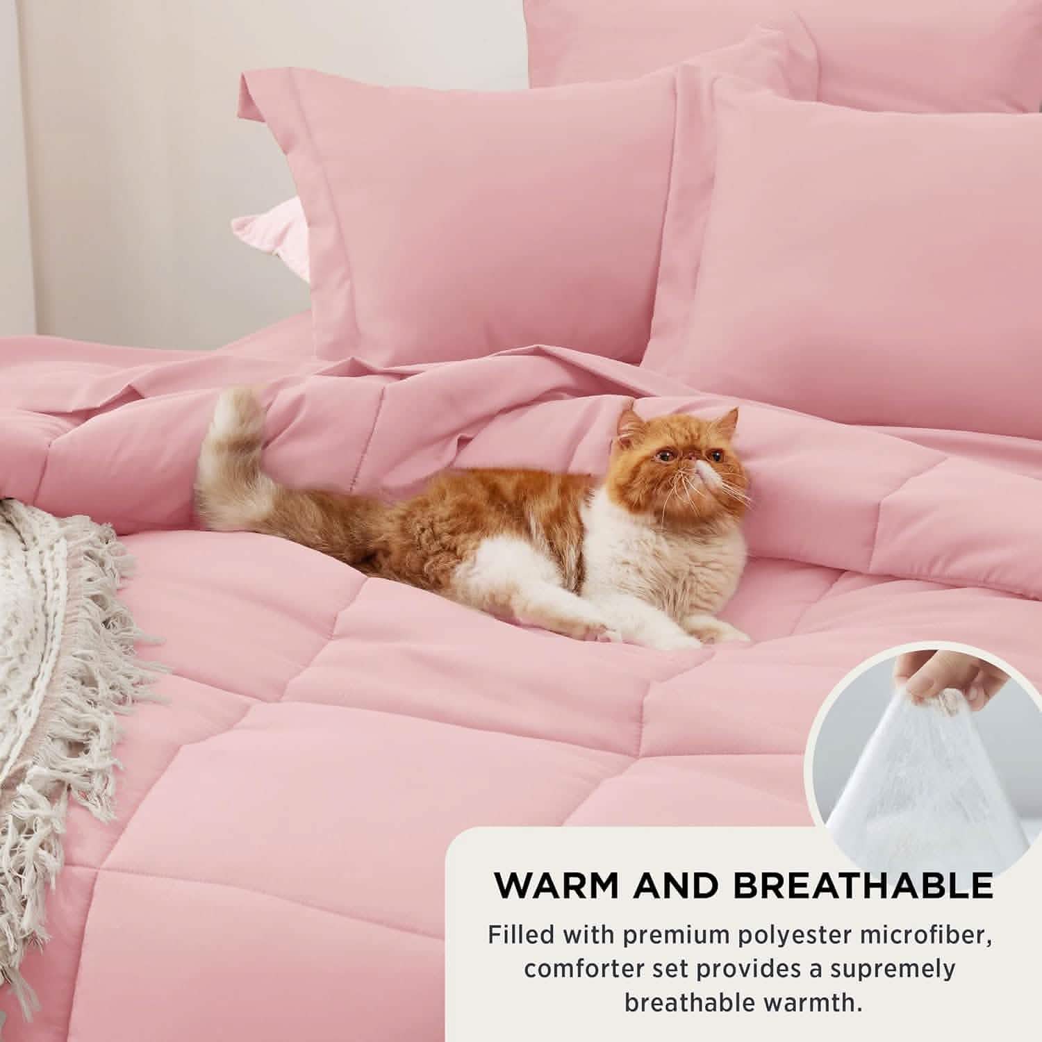 GentleSoft™ Comforter Set - 7 Pieces Solid