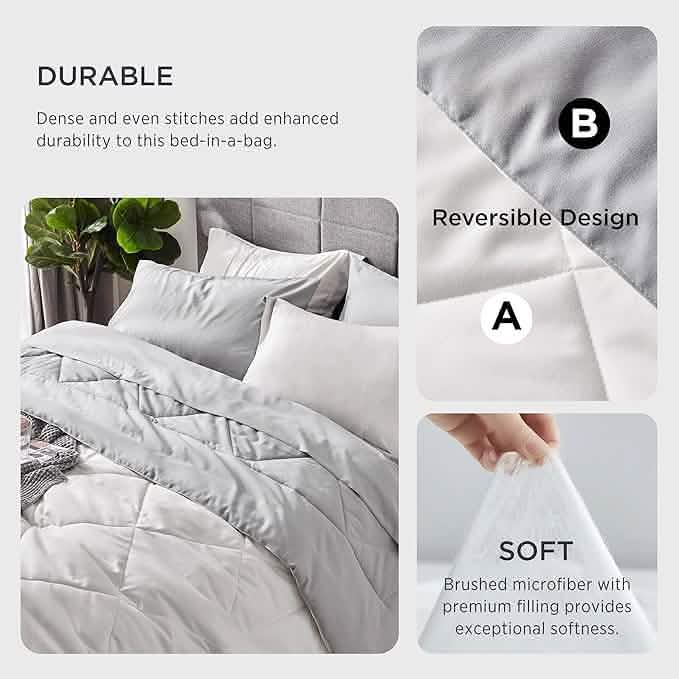 GentleSoft™ Comforter Sets Bedding In a Bag