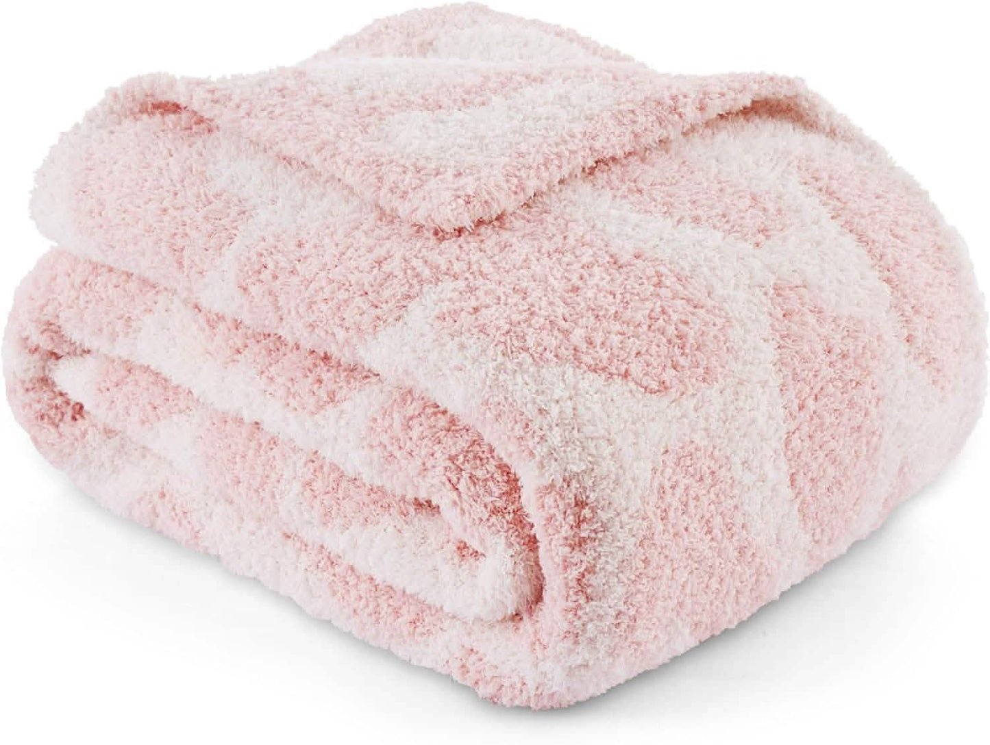 GentleSoft™ Feather Yarn Throw Blanket