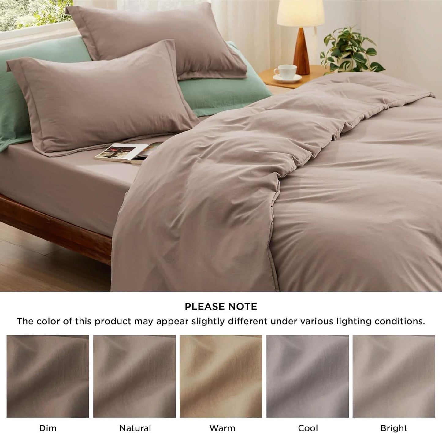 GentleSoft™ Prewashed Polyester Microfiber Duvet Cover Set