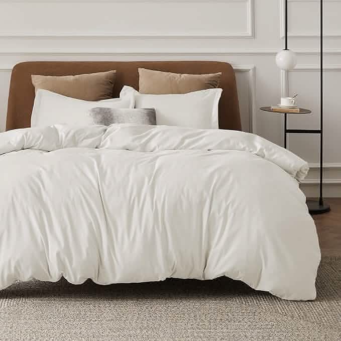 GentleSoft™ Brushed Microfiber Duvet Cover Sets With Fitted Sheet