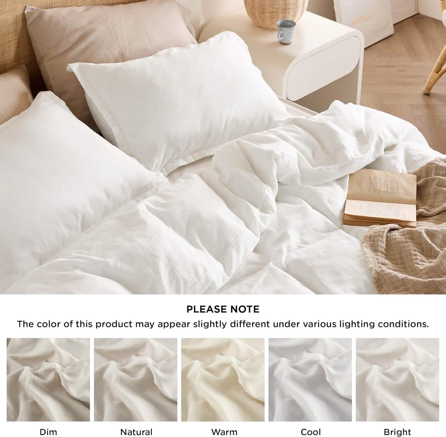 GentleSoft™ 100% Muslin Duvet Cover Set