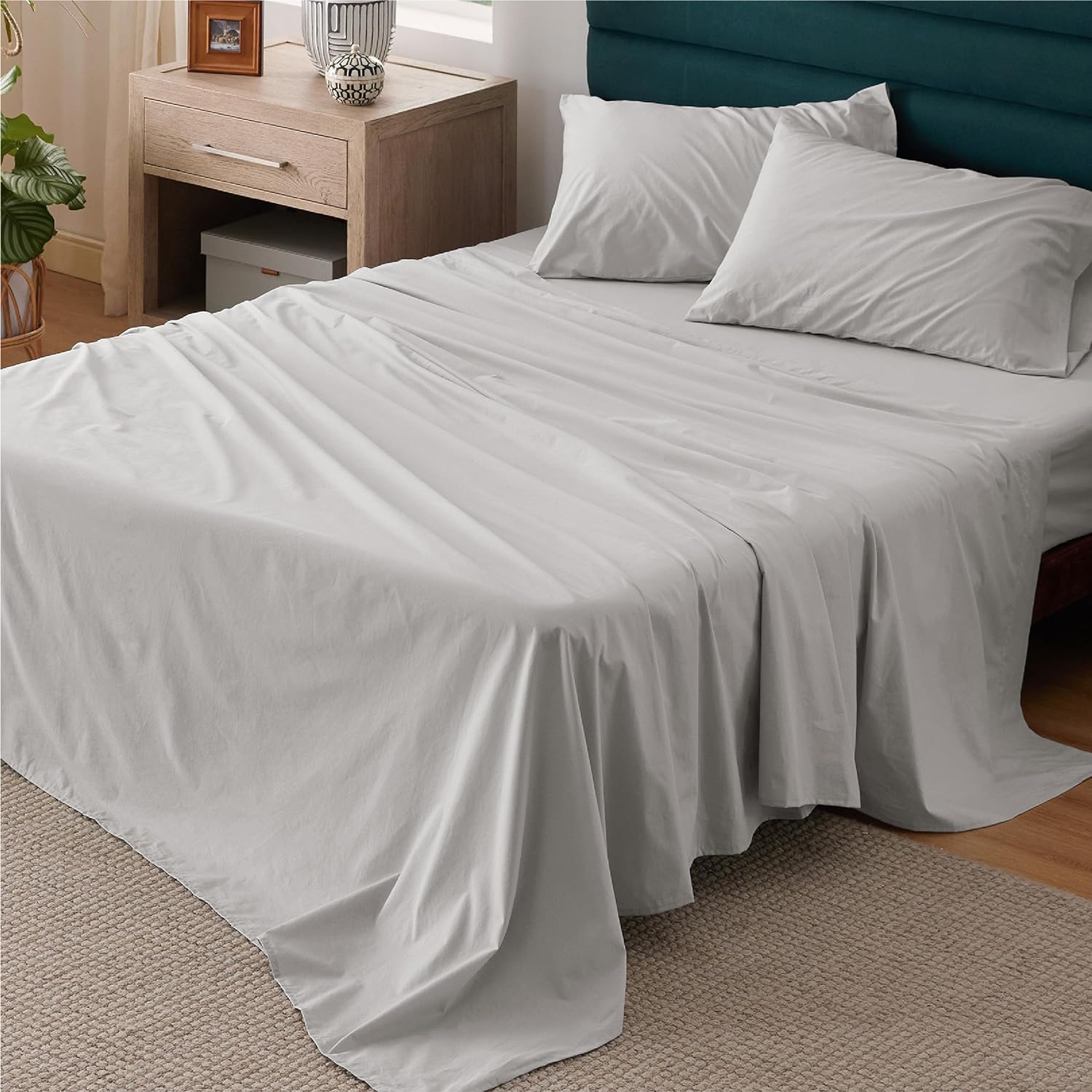 Bedsure 100% Cotton Sheet Set