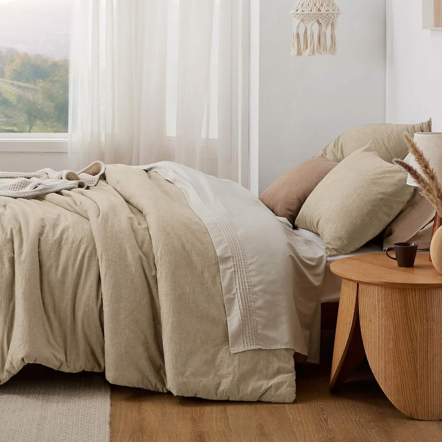 GentleSoft™ Prewashed Cotton Comforter Set