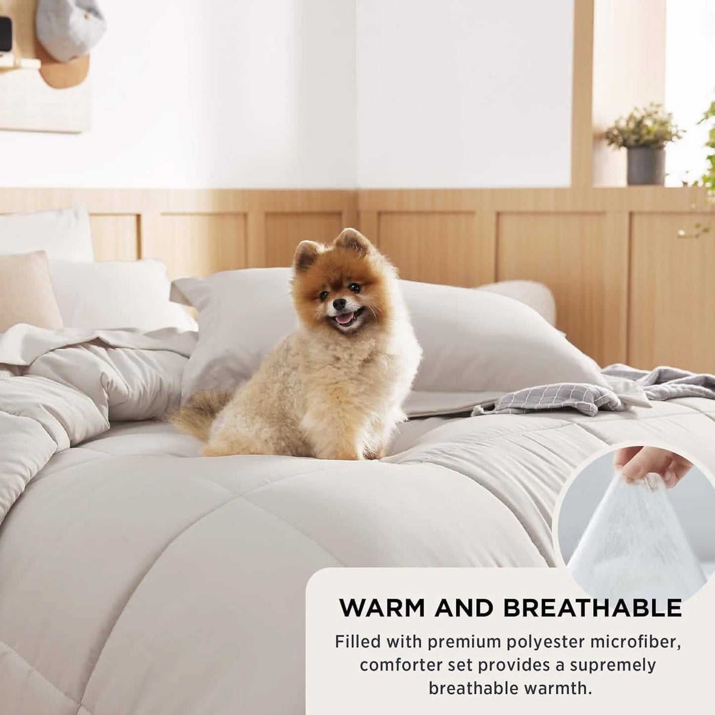 GentleSoft™ Comforter Set - 7 Pieces Solid