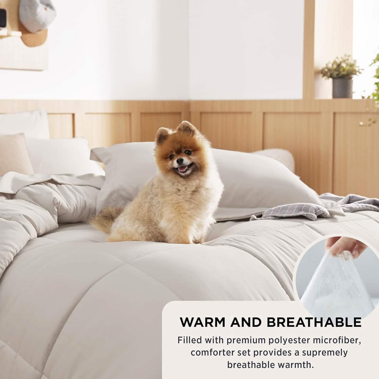 GentleSoft™ Comforter Set - 7 Pieces Solid