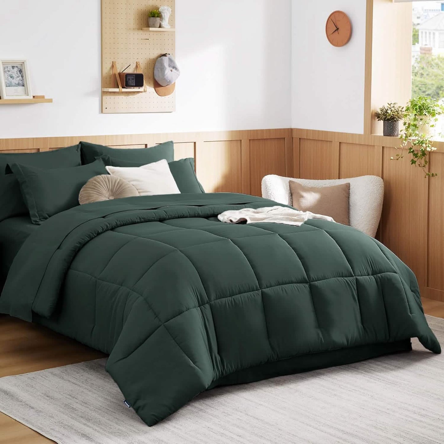 GentleSoft™ Comforter Set - 7 Pieces Solid