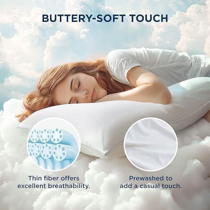 GentleSoft™ Prewashed Pillows