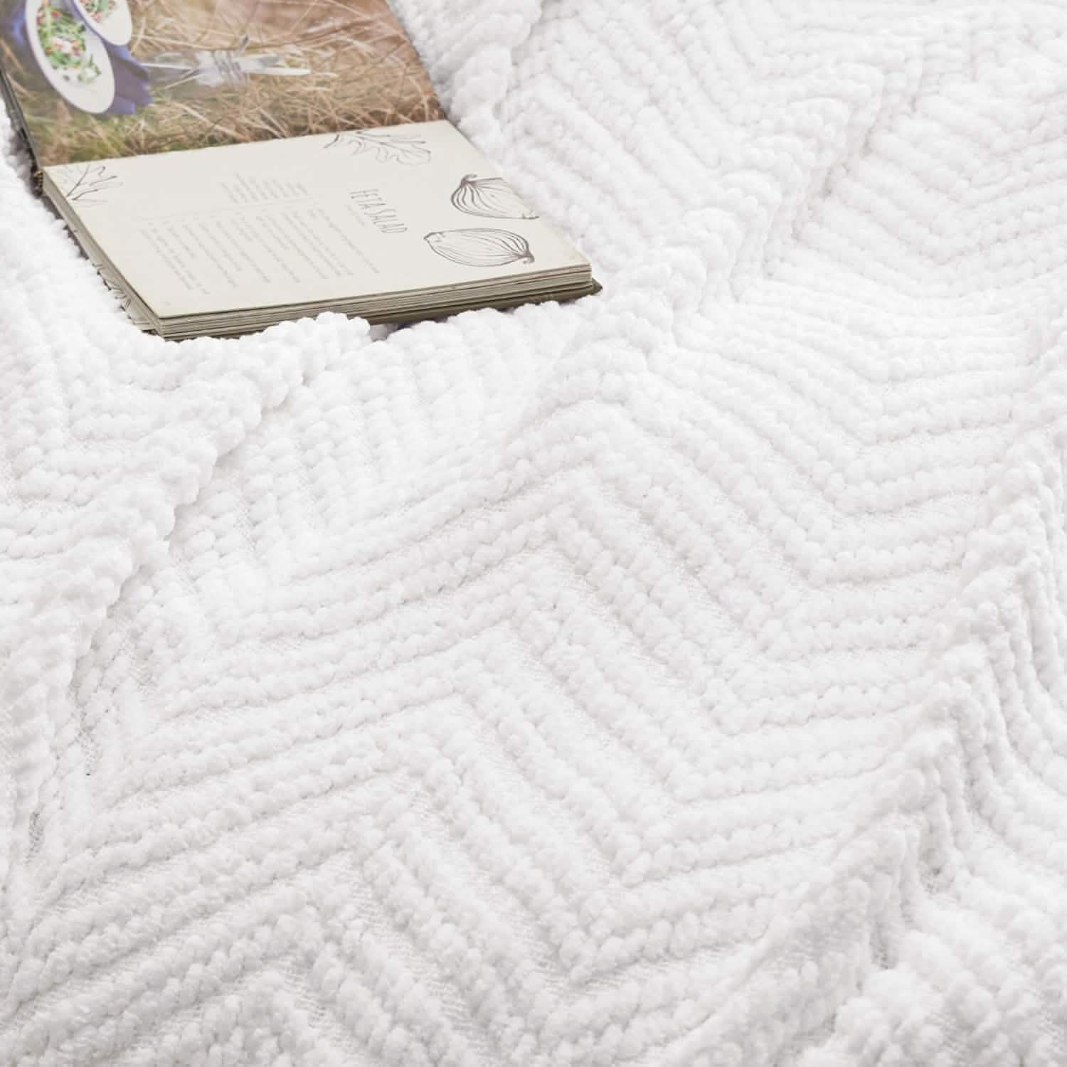 GentleSoft™ GentleSoft Versatile Knit Woven Chenille Blanket