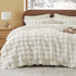 GentleSoft™ Carved Faux Rabbit Fur Duvet Cover Set