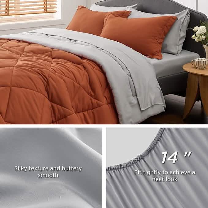 GentleSoft™ Comforter Sets Bedding In a Bag