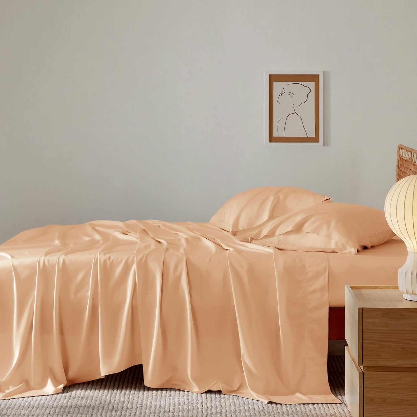 GentleSoft™ Rayon Derived From Bamboo Cooling Sheet Set