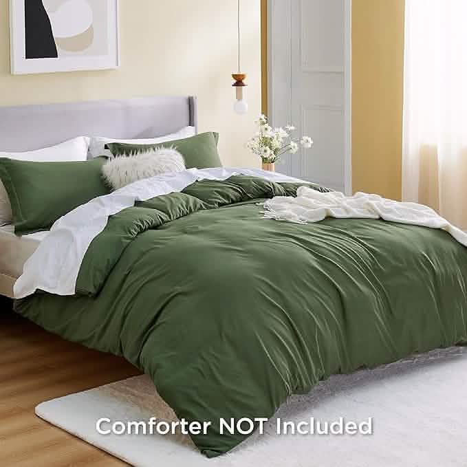 GentleSoft™ Brushed Microfiber Duvet Cover Sets With Fitted Sheet