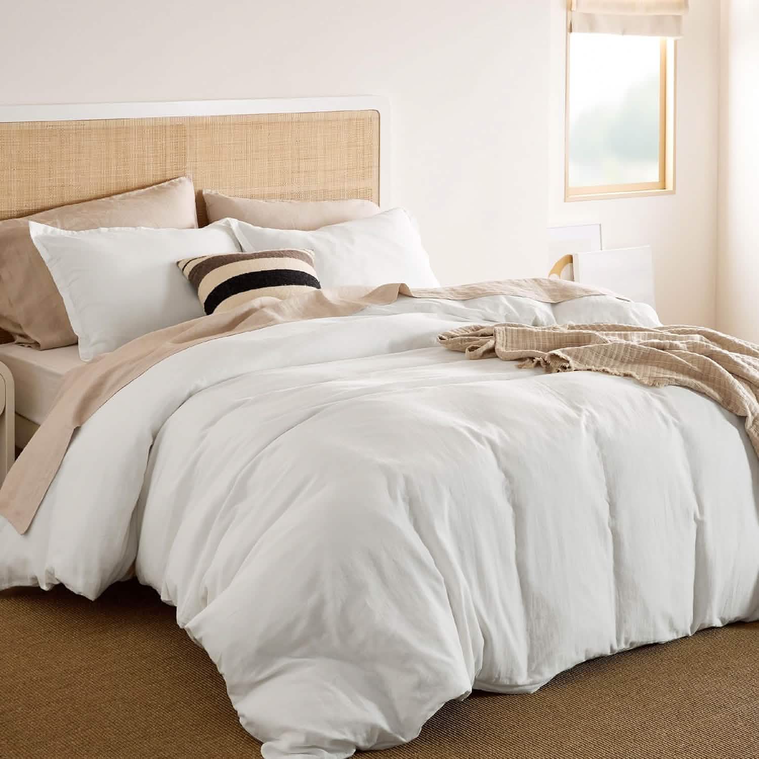 GentleSoft™ 100% Muslin Duvet Cover Set