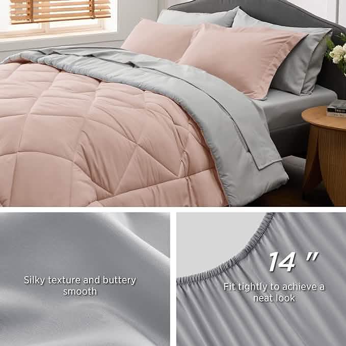 GentleSoft™ Comforter Sets Bedding In a Bag