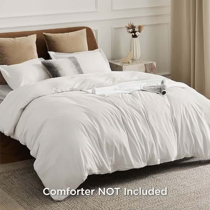 GentleSoft™ Brushed Microfiber Duvet Cover Sets With Fitted Sheet