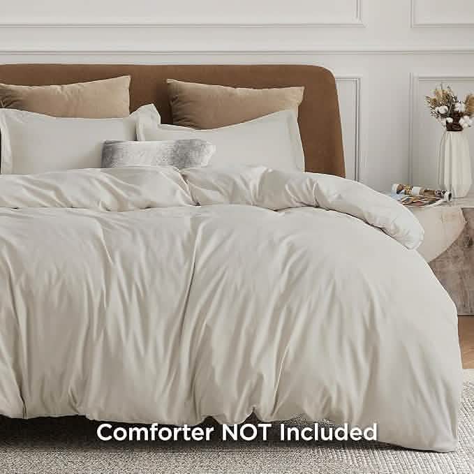 GentleSoft™ Brushed Microfiber Duvet Cover Sets With Fitted Sheet