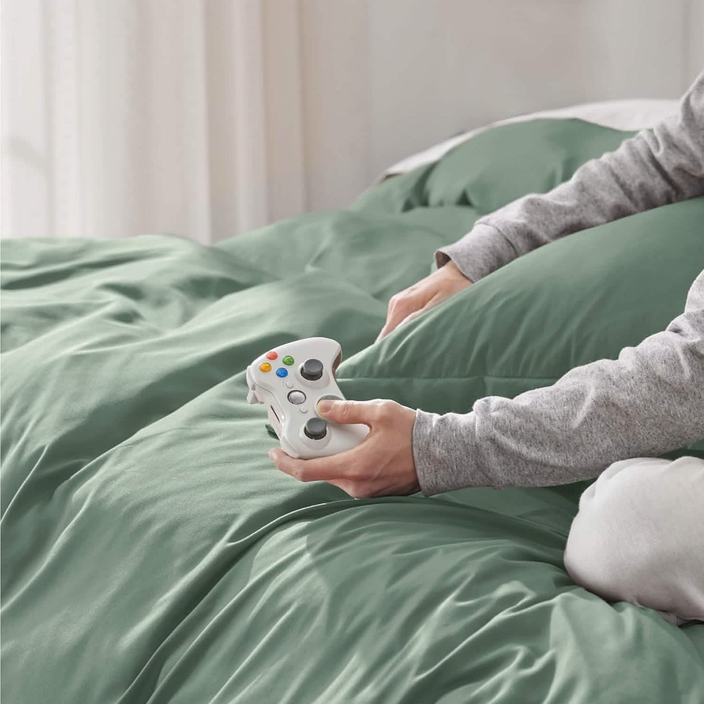 GentleSoft™ Brushed Microfiber Duvet Cover Set