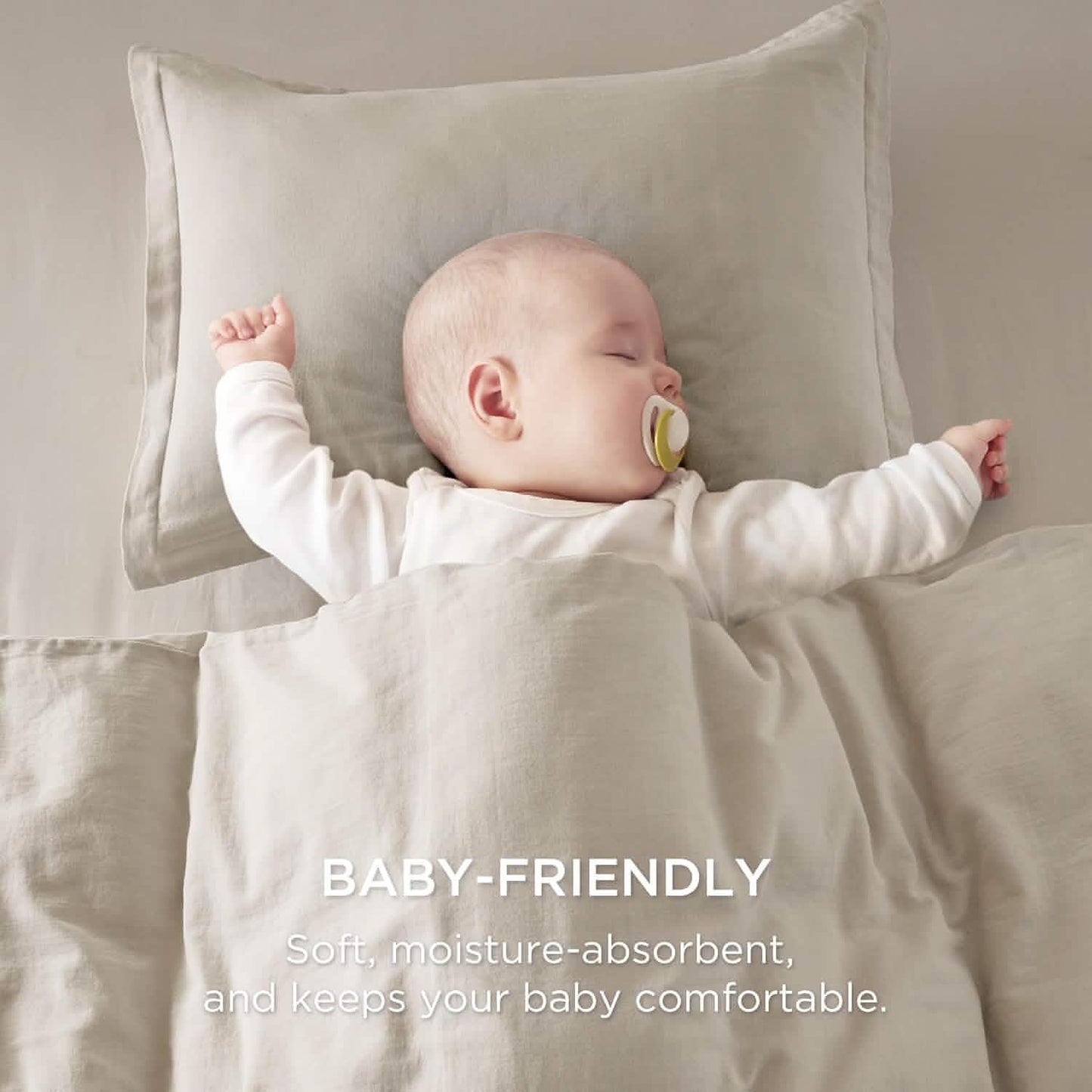 GentleSoft™ 100% Muslin Duvet Cover Set