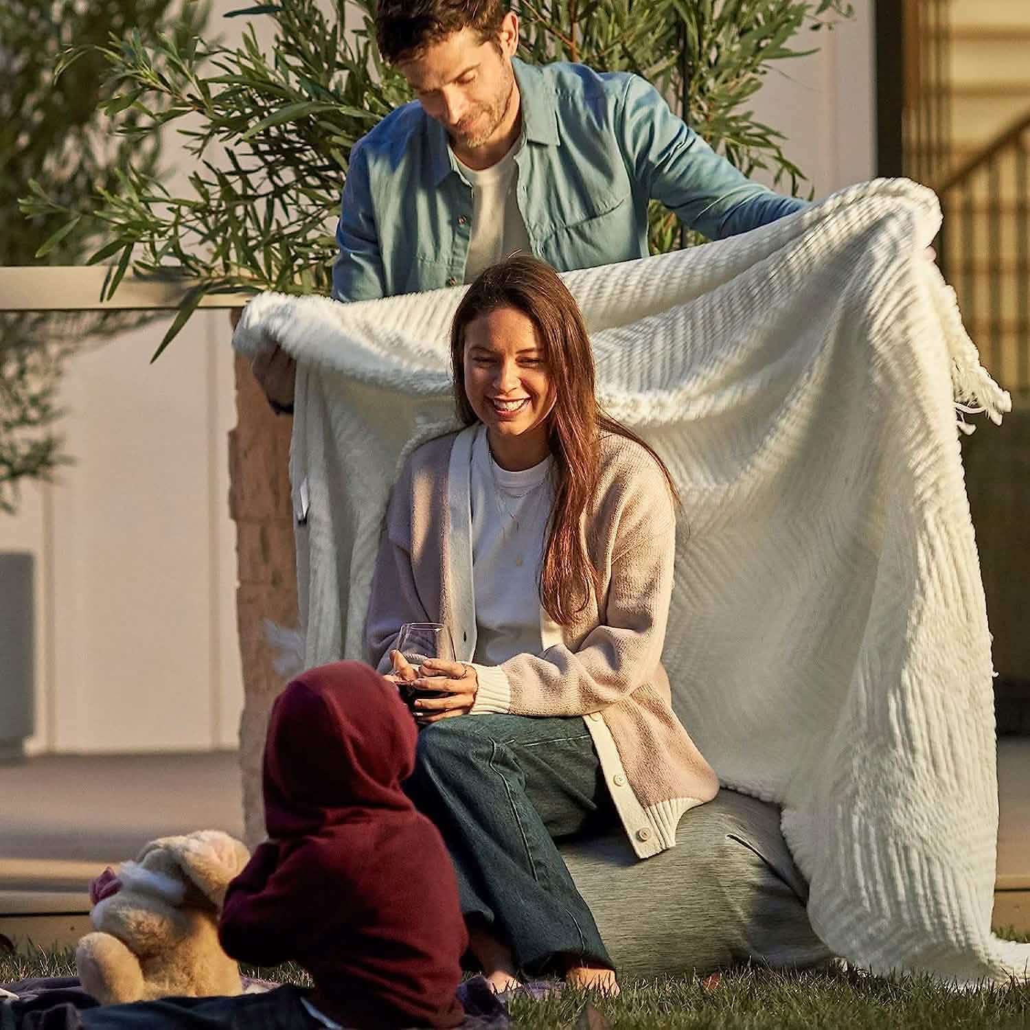 GentleSoft™ GentleSoft Versatile Knit Woven Chenille Blanket