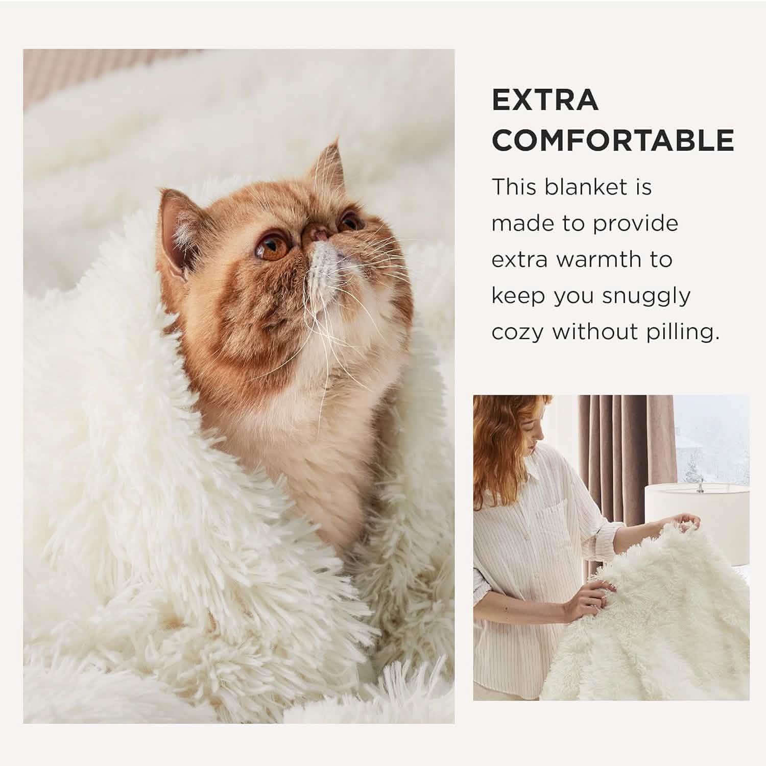 GentleSoft™ Fuzzy Faux Fur Blanket