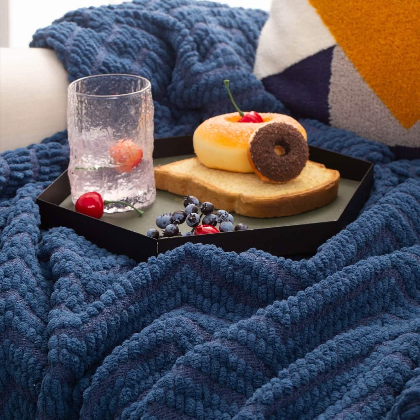 GentleSoft™ GentleSoft Versatile Knit Woven Chenille Blanket