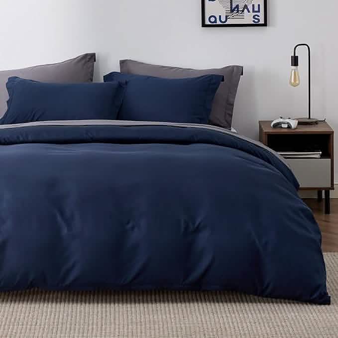 GentleSoft™ Brushed Microfiber Duvet Cover Sets With Fitted Sheet