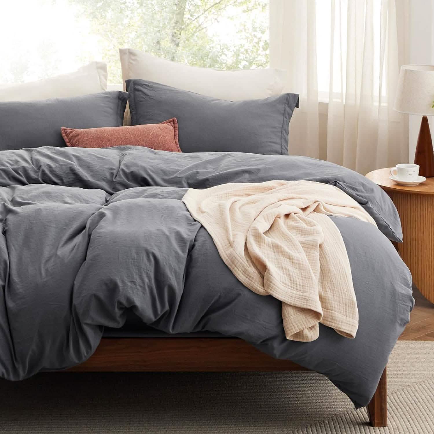 GentleSoft™ Prewashed Polyester Microfiber Duvet Cover Set
