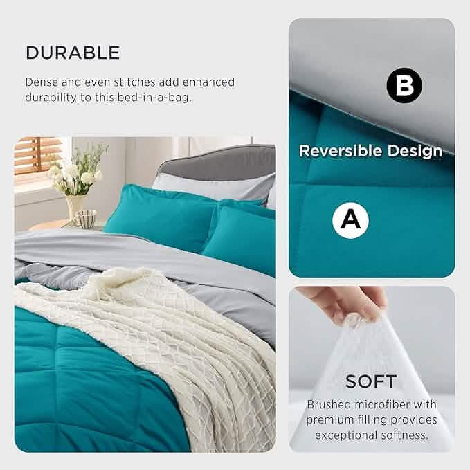 GentleSoft™ Comforter Sets Bedding In a Bag