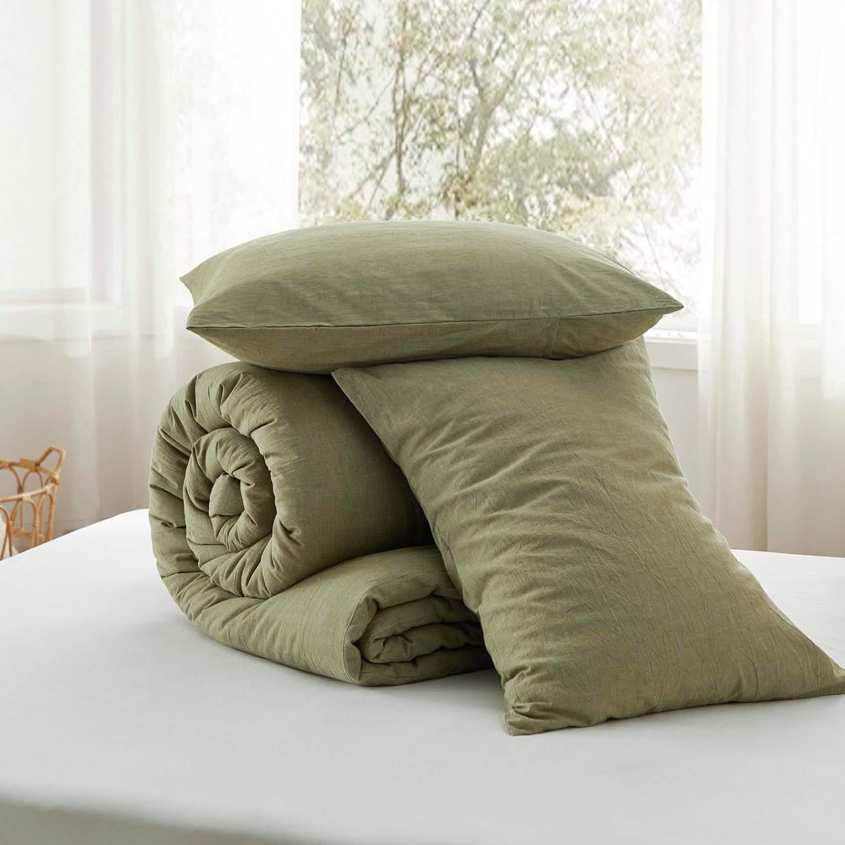 GentleSoft™ Prewashed Cotton Comforter Set