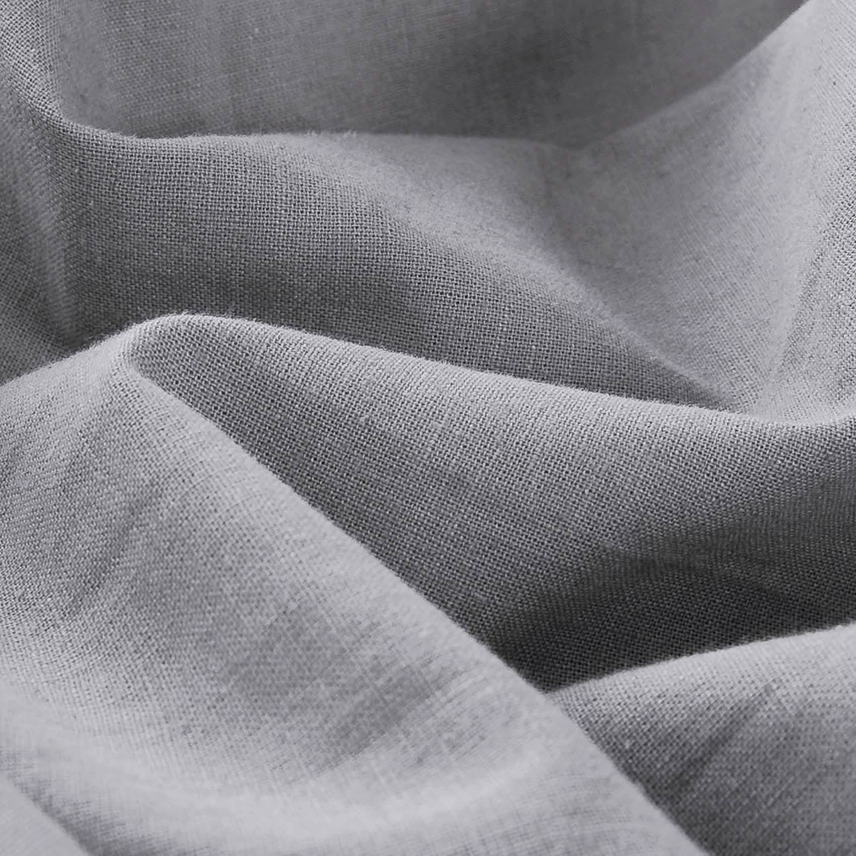 GentleSoft™ Cotton Linen Hybrid Duvet Cover Set