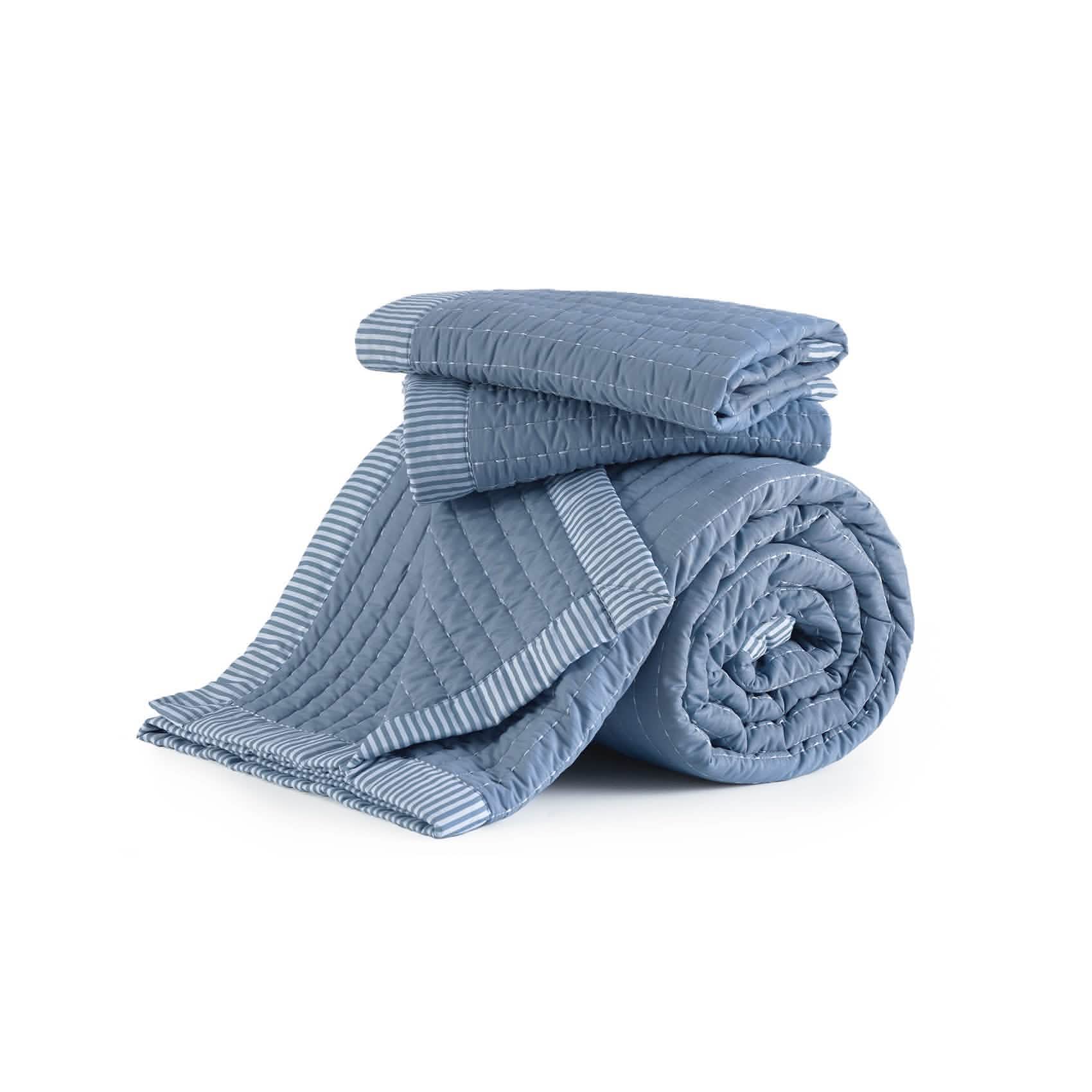 GentleSoft™ Corduroy Pattern Quilt Set