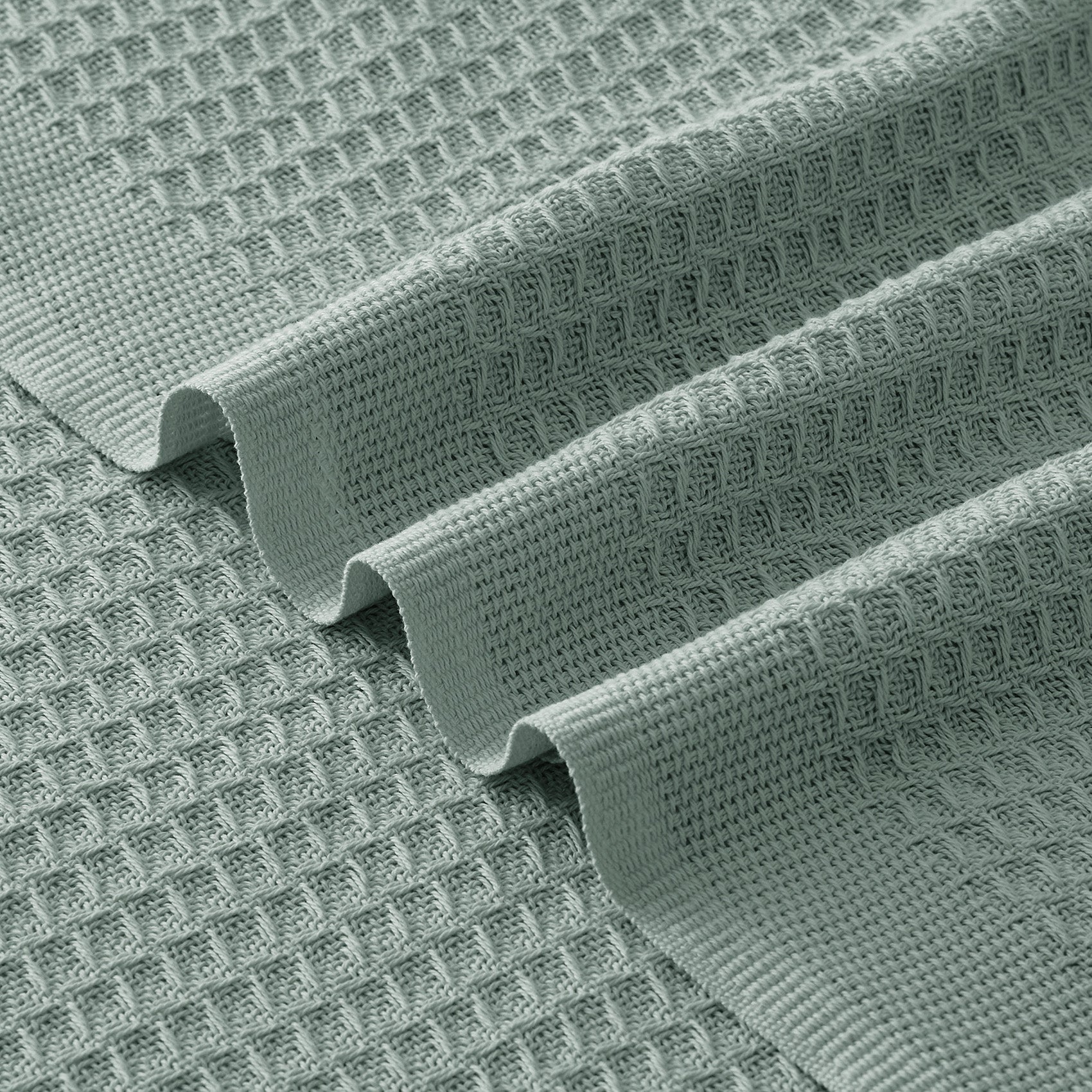 GentleSoft™ Cotton Waffle Weave Blanket