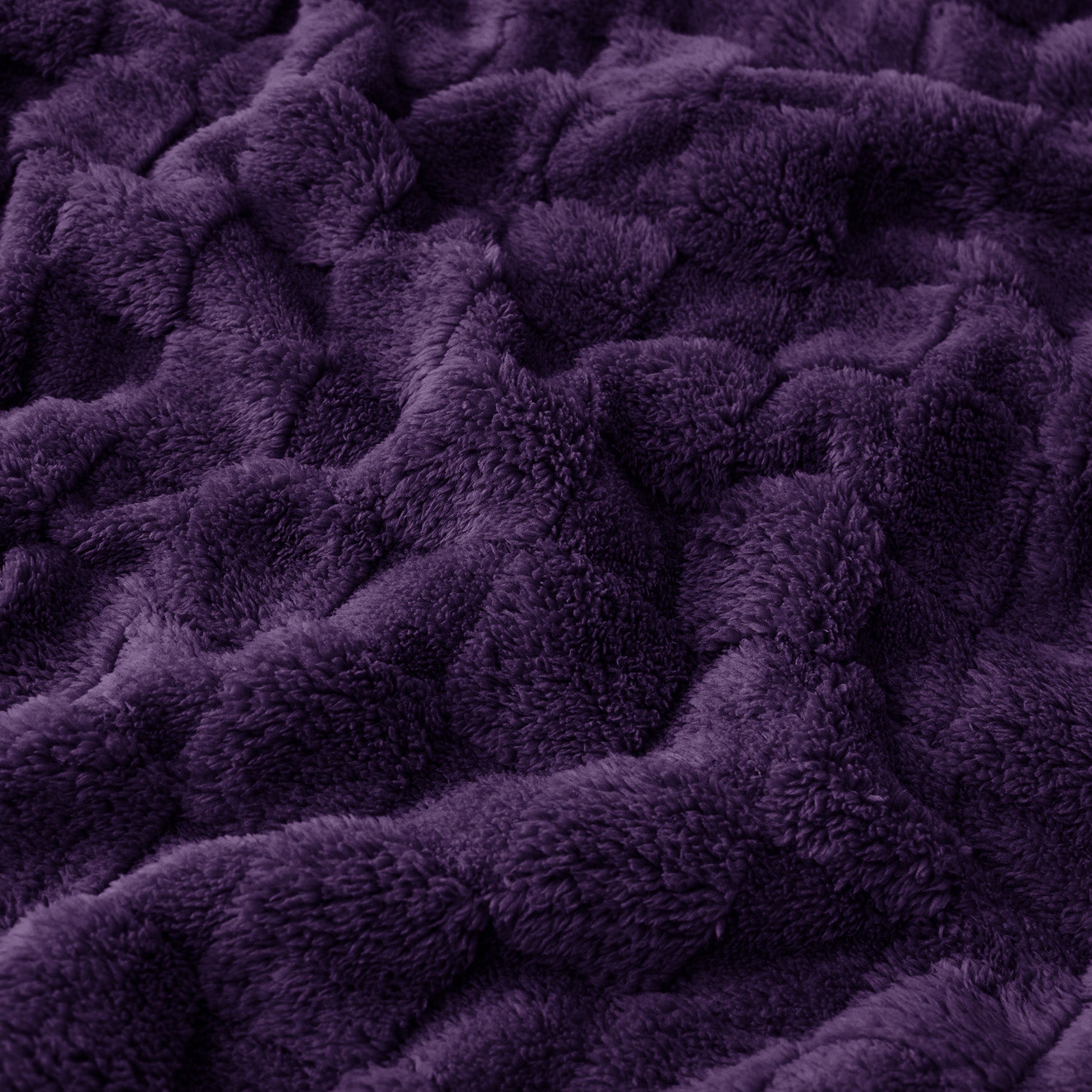 GentleSoft™ Jacquard Shaggy Sherpa Blanket