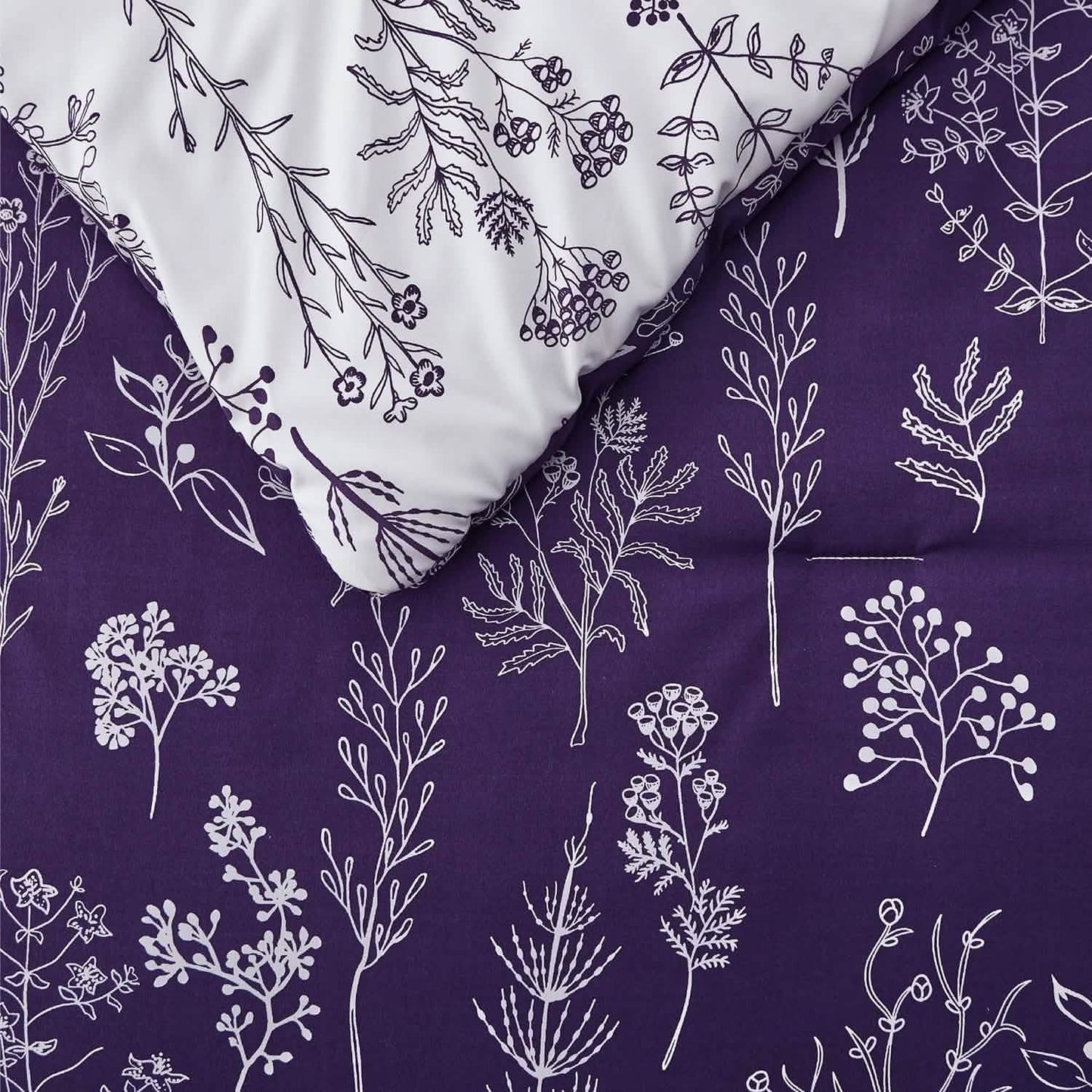 GentleSoft™ Reversible Floral Print Comforter Set-2