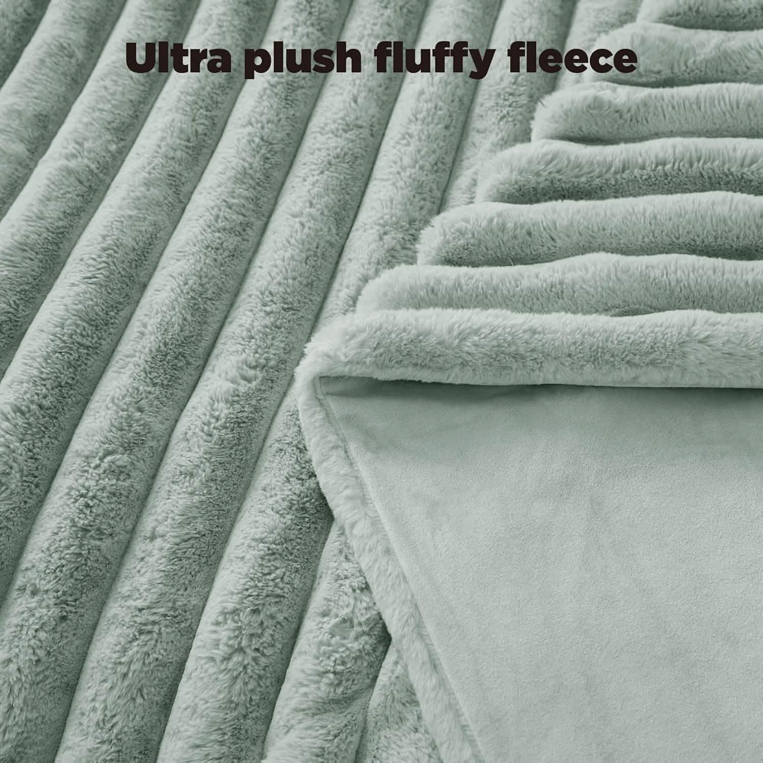 GentleSoft™ Plush Stripe Blanket