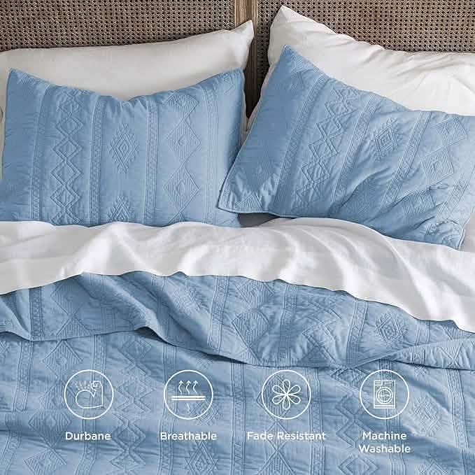 GentleSoft™ Voile Cotton Quilt Set