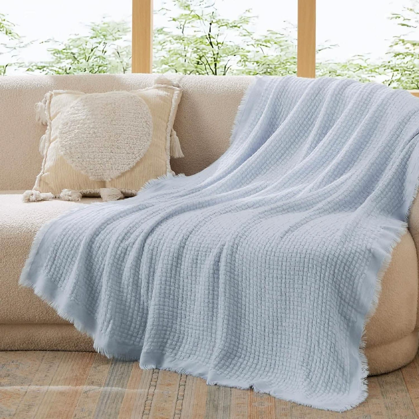 GentleSoft™ Woven Throw Blanket