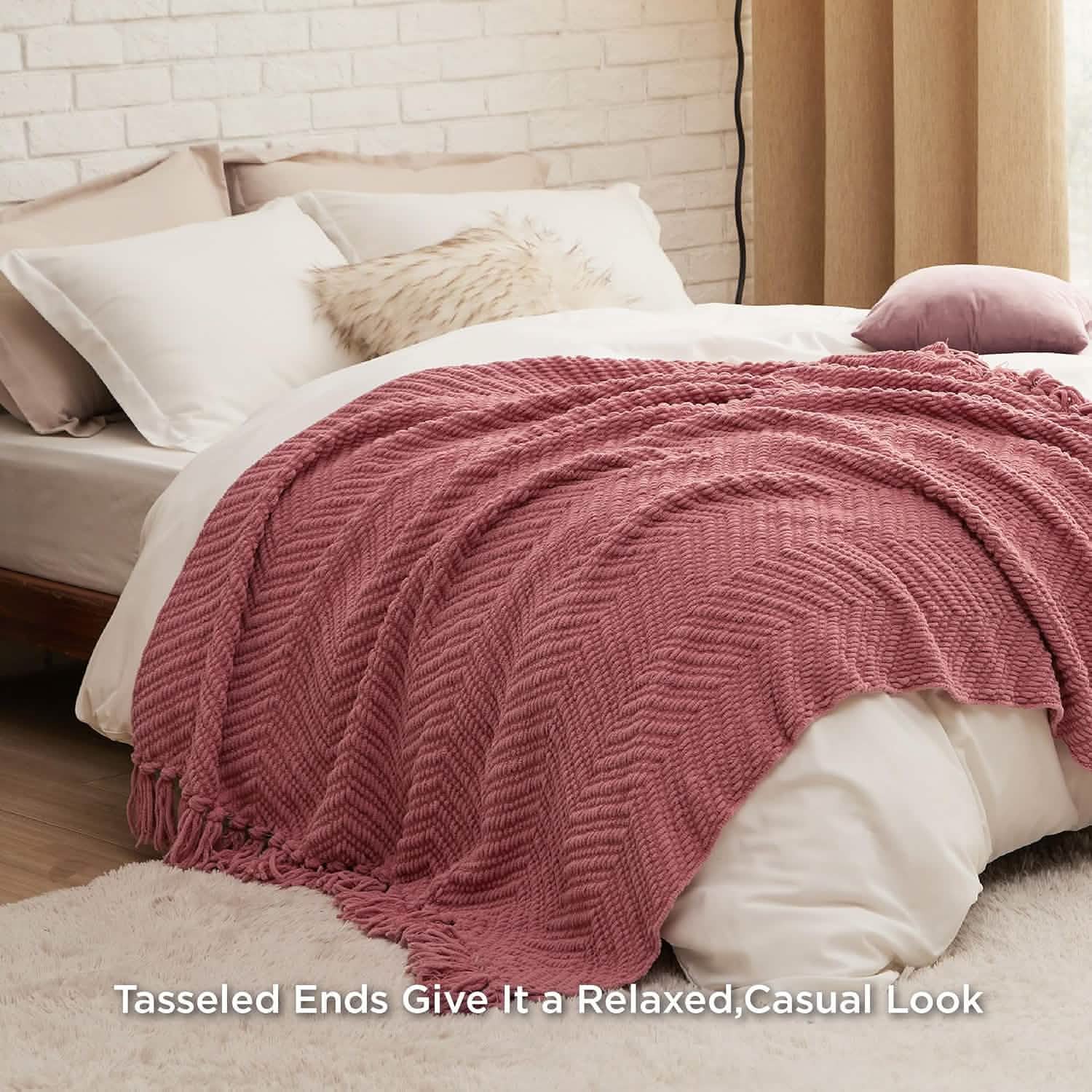 GentleSoft™ GentleSoft Versatile Knit Woven Chenille Blanket