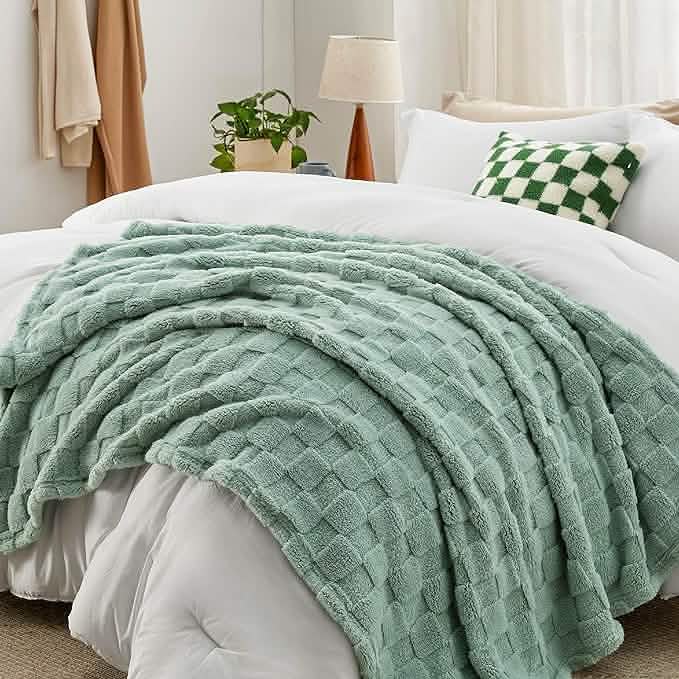 GentleSoft™ Checkered Comforter Set