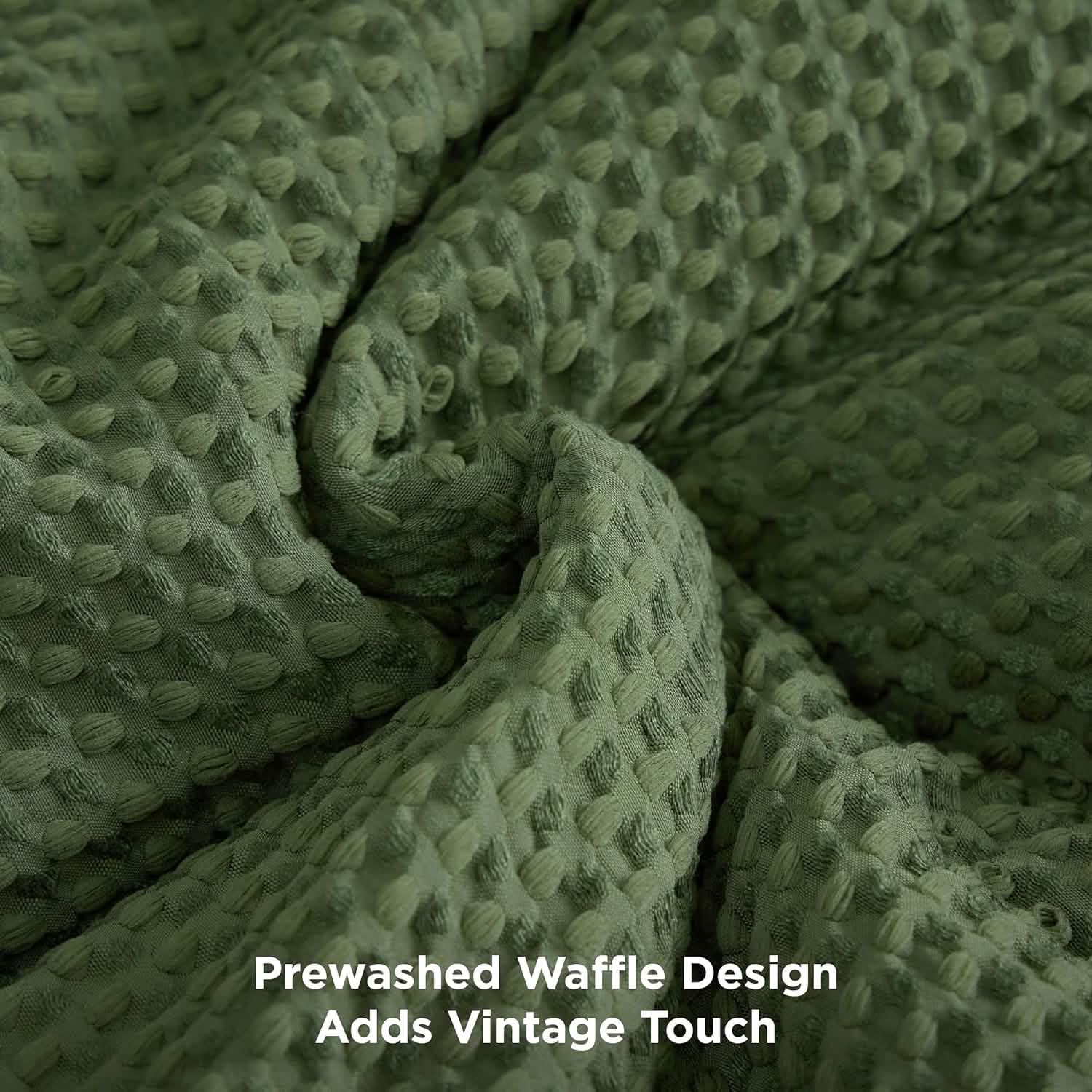 GentleSoft™ Classic Waffle Weave Comforter Set