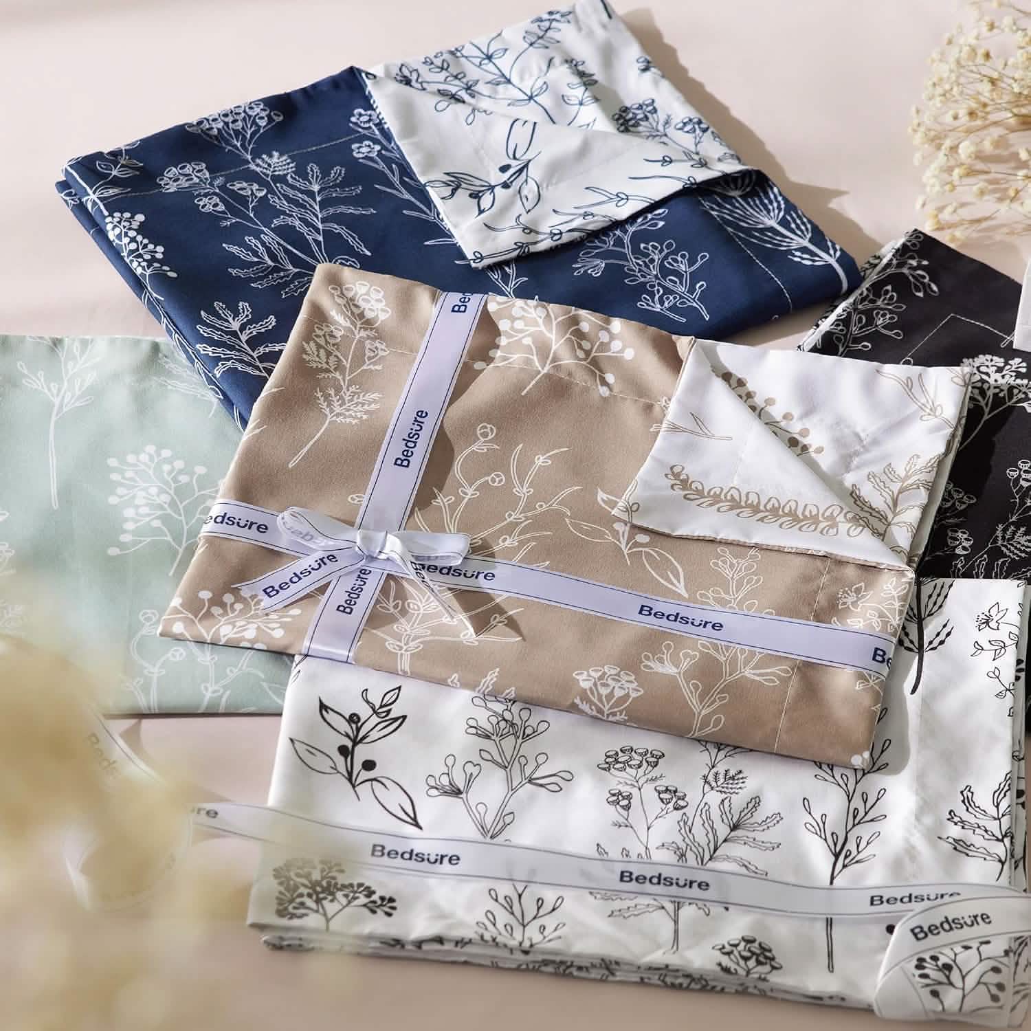 GentleSoft™ Reversible Floral Print Comforter Set-2