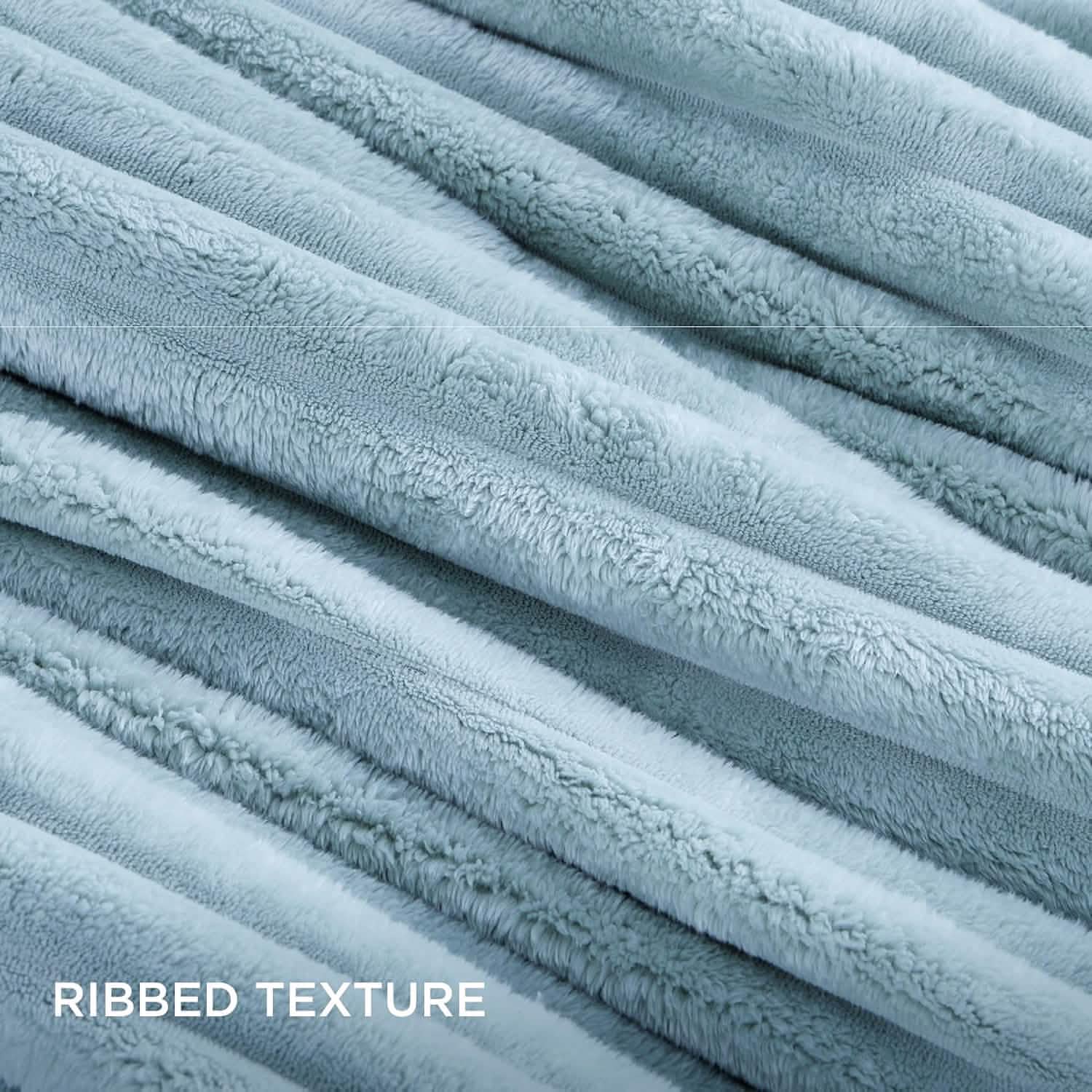 GentleSoft™ Striped Flannel Comforter Set
